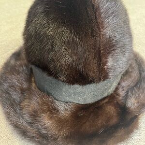 Andree Rich Brown Fur Hat